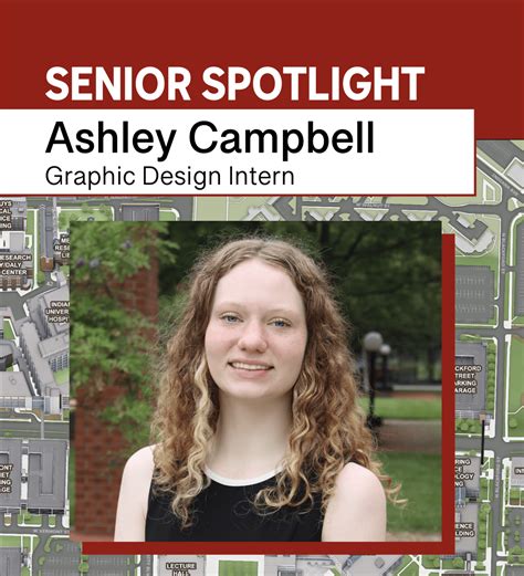 Senior Spotlight: Congratulations to Graphic Design Intern Ashley