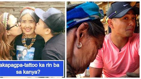 5 Pinoy Celebrities na naka-swerte na makapagpa-tattoo kay Apo Whang-od - KAMI.COM.PH