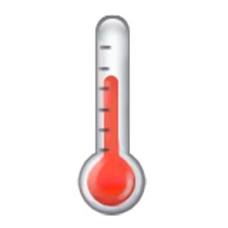 Thermometer | ID#: 675 | Emoji.co.uk