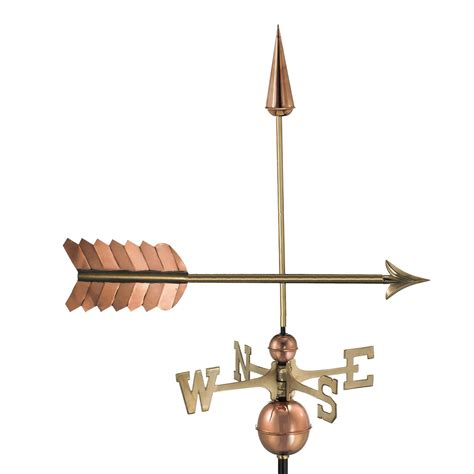 arrow weathervane pure coppers   cupolas