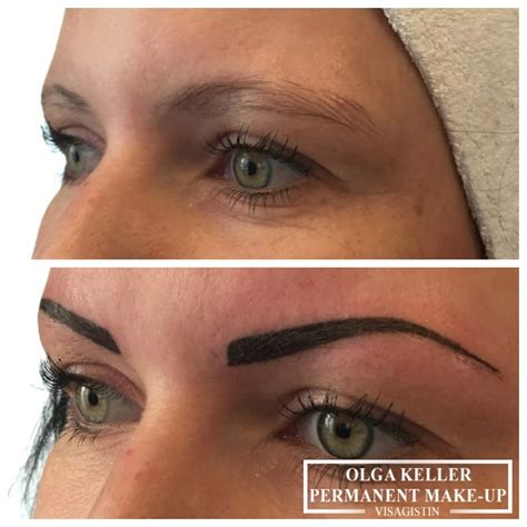 Permanent Make-up Augenbrauen Berlin / Härchen oder Vollschattierung