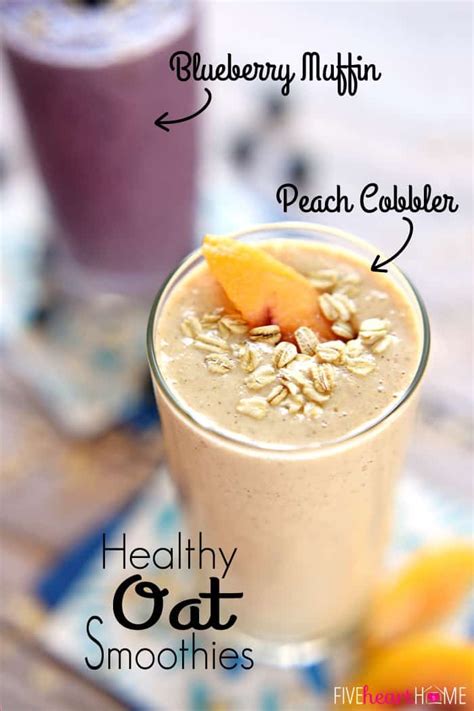 Healthy Oatmeal Smoothie | Oatmeal smoothies healthy, Oats smoothie recipes, Healthy smoothies