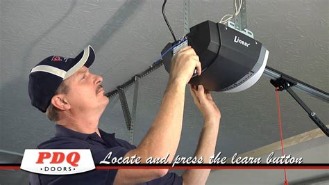 how to reset a linear garage door opener