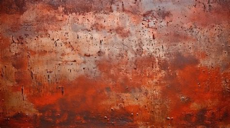 Copy Space Designer Friendly Backdrop With Red Weathered Metal Texture ...