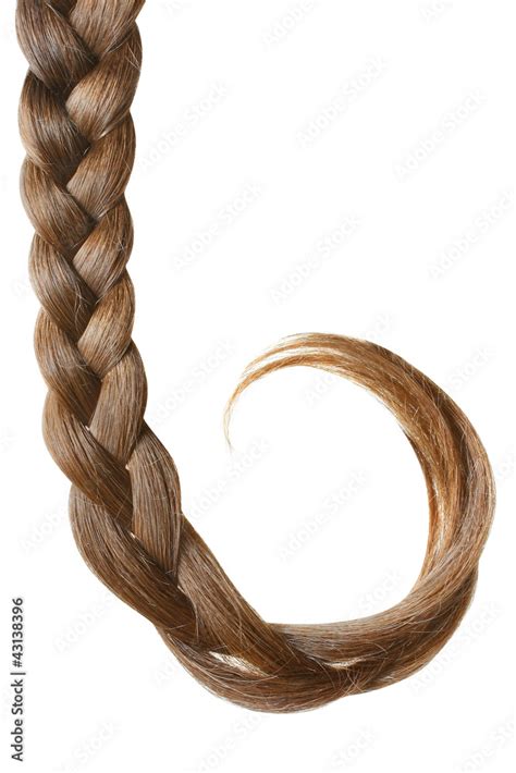 braid isolated  white stock photo adobe stock