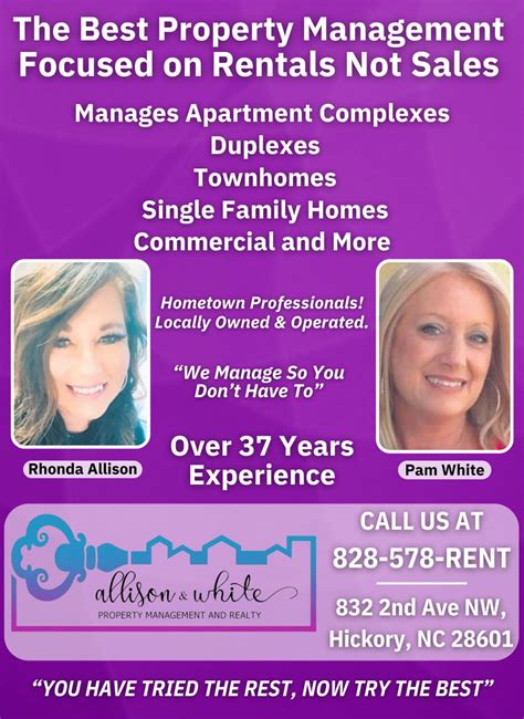 Allison & White Property Management & Realty | Hickory NC