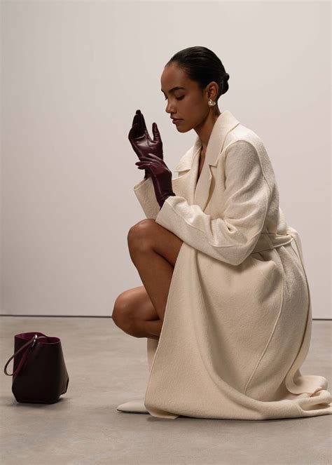 CORSO coat, white – TRY ON DRESS