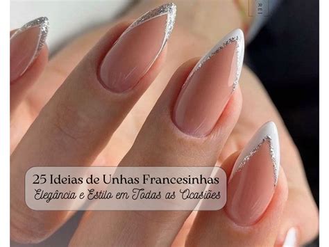 Decoração De Unha Com Francesinha