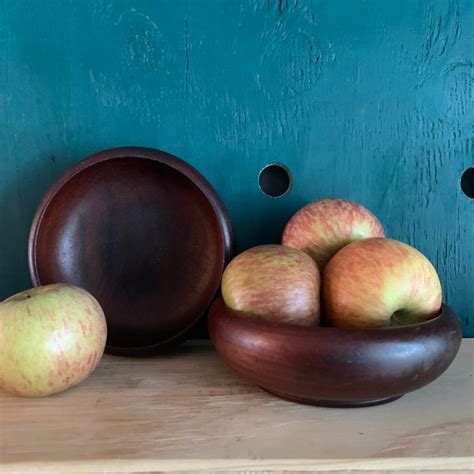 Vintage Wood Bowls - Etsy