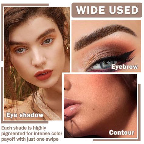 IONSGAKO Paleta de sombras de ojos desnudas mate de 9 colores, paleta