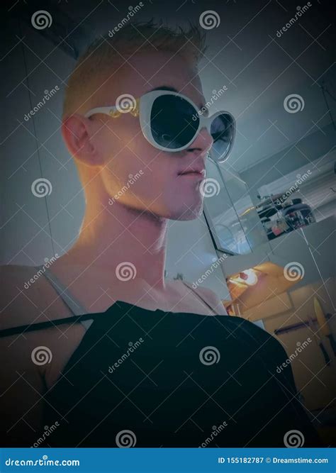 Fierce stock image. Image of model, shemale, beauty - 155182787