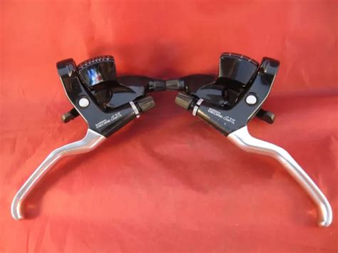 SHIMANO DEORE LX 3 x 8 SPEED INDEXED TRIGGER SHIFTERS 1990`S FULLY ...