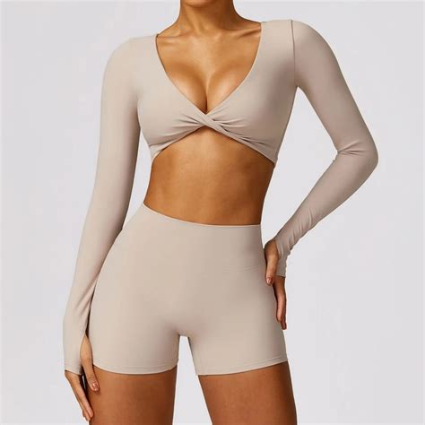Women 5 Pieces Breathable Activewear Set Bra Leggings Shorts Top Yoga