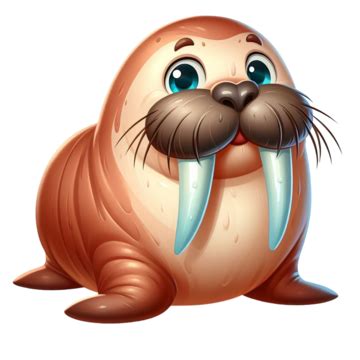 Walrus With Tusks PNG Transparent Images Free Download | Vector Files ...