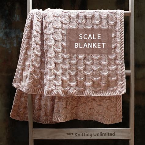 ravelry scale blanket pattern  knittingunlimited