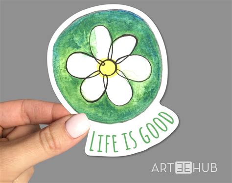 Life is good sticker Life is good decal Life is good laptop | Etsy