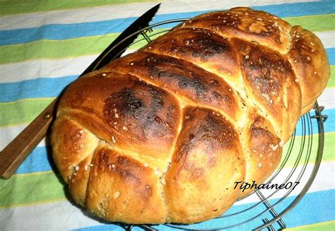 Recette de Pain brioché anis au levain et farine complète