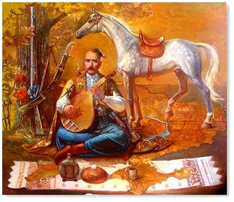 Фото живопись, жанр, художники, козак