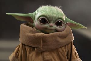 The Best 9 Cute Baby Yoda Cartoon Wallpaper