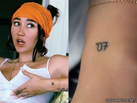Noah Cyrus Tattoos