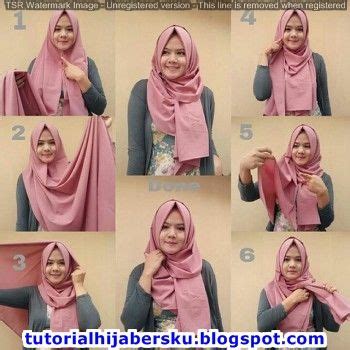 model hijab pashmina  wajah oval pashmina hijab trend