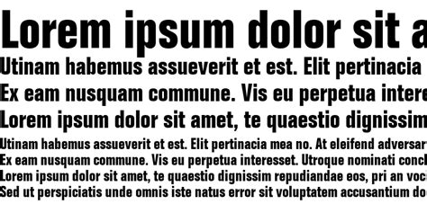 Folio Bold Condensed : Download For Free, View Sample Text, Rating And ...