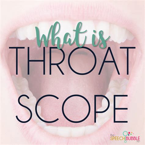 What Is Scope Down Throat Called at Eva Brown blog