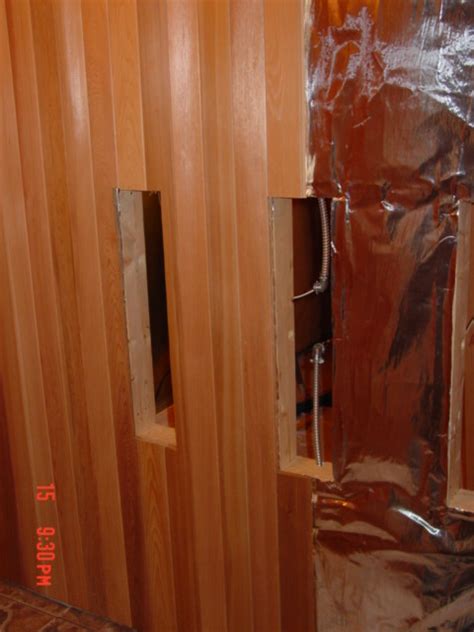 infrared heaters installation - DREAMSAUNA