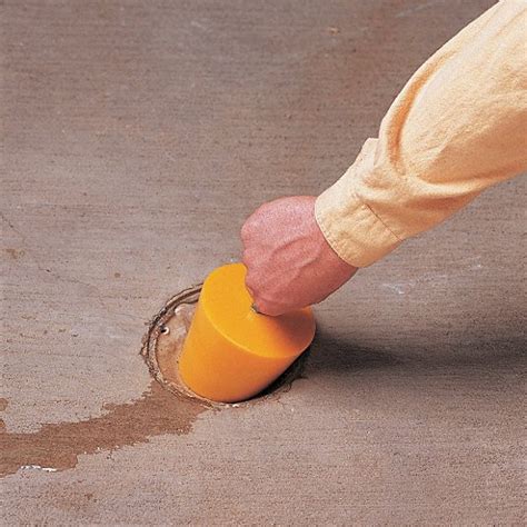 drain plug fits drain    yellow grainger