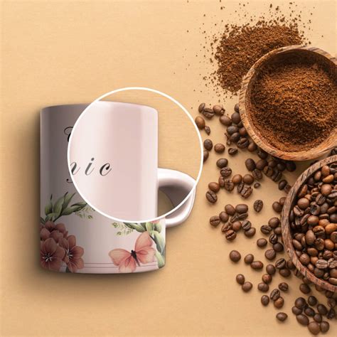 Free Ceramic Mug Mockup PSD Template