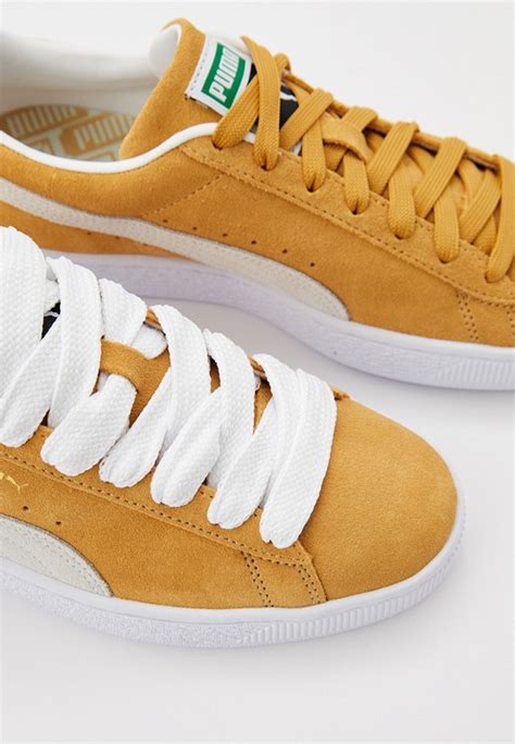 Кеды PUMA Suede Classic XXI, цвет: желтый, RTLADK005301 — купить в ...