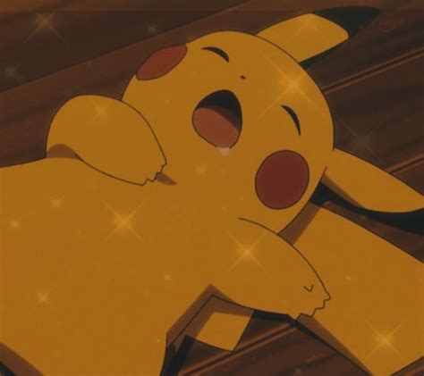 Pikachu Sleeping Chibi