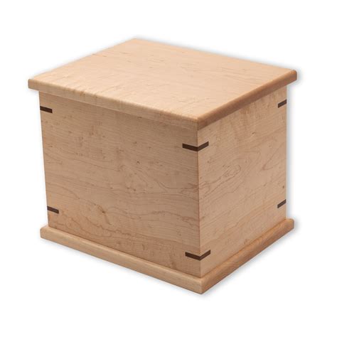 Signature Red Oak Adult Cremation Urn - Maple Nail Cremation Urns