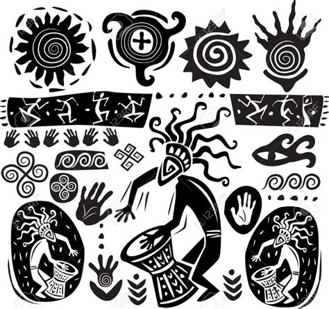 Pin on этно | Kokopelli art, Native art, Art design