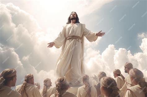 premium ai image ascension day  jesus christ  resurrection day