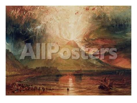 Mount Vesuvius Eruption Art Print