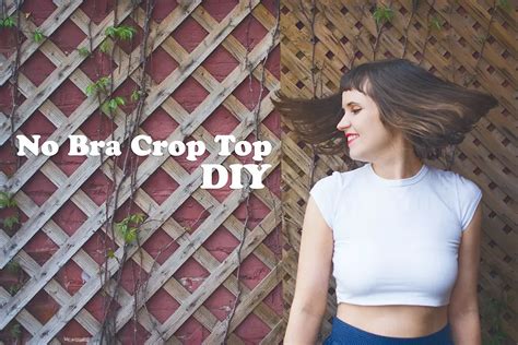 No Bra Crop Top DIY: How a Tiny But Stretchy Tee Grew Into a Full ...