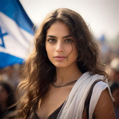 Premium Photo | Young israeli woman