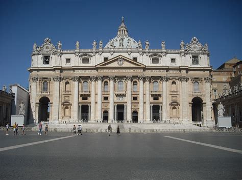 Façade of St. Peter's Basilica, Rome by Maderno | Renaissance ...