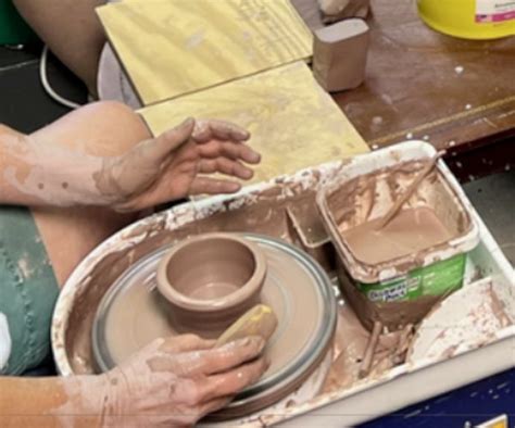 Beginning Wheel Throwing Pottery Class | The Pines Times