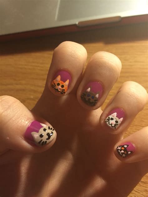 Cat nails | Cat nails, Nails