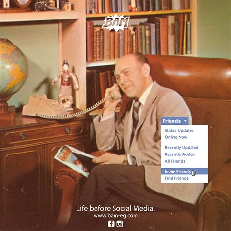 Life before Social Media on Behance