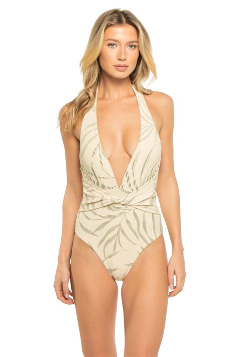 Botanical Lines One Piece Swimsuit | Everything But Water