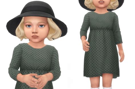 powluna: HAILEY toddler fullbody female base game... - Emily CC Finds