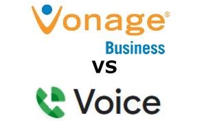 vonage business  google voice business compared