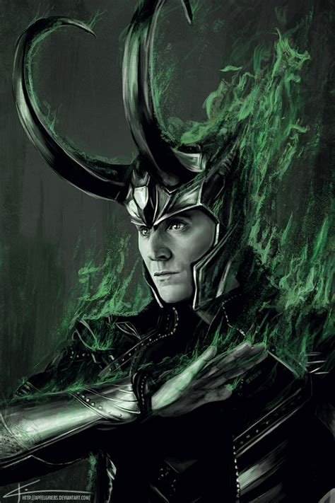 Loki - Architect of Ragnarok by apfelgriebs on DeviantArt