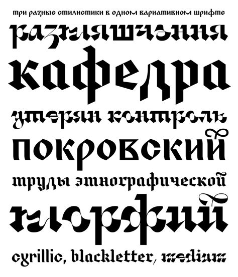 Modern Cyrillic 2021
