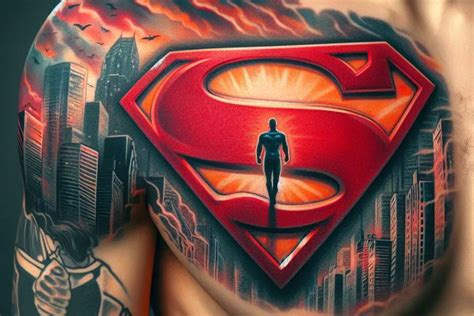 Superman Logo Tattoo Archives - Your Own Tattoo Design: Custom Designs ...