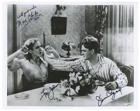Lot Detail - James Cagney and Mae Clarke Signed 10'' x 8'' Photo From