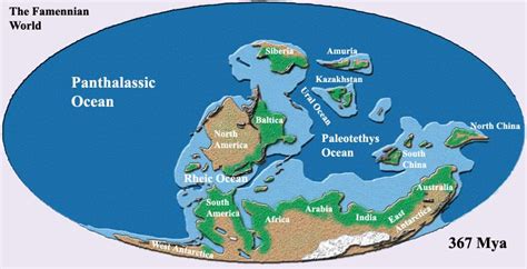 Palaeos Paleozoic: Devonian: The Famennian Age